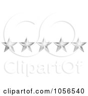 Poster, Art Print Of Silver No Star Rating Border