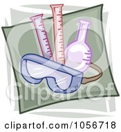 Royalty Free Vector Clip Art Illustration Of A Chemist Icon