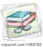 Royalty Free Vector Clip Art Illustration Of A Book Icon