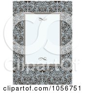 Poster, Art Print Of Ornate Floral And Beige Invitation Or Background - 1