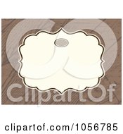 Poster, Art Print Of Wooden Patterned Invitation Or Background With Copyspace