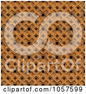 Poster, Art Print Of Royalty-Free Cgi Clip Art Illustration Of An Abstract Brown Background