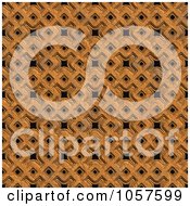 Royalty Free CGI Clip Art Illustration Of An Abstract Brown Background