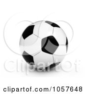 Poster, Art Print Of 3d Soccer Ball