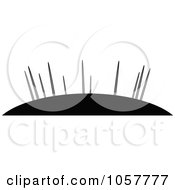 Royalty Free Vector Clip Art Illustration Of A Black Silhouetted Millennium Dome by cidepix