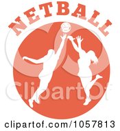 1057813 Netball Player Icon 5 Poster Art Print 