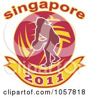 Poster, Art Print Of Singapore Netball Icon - 3