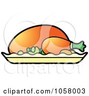 Poster, Art Print Of Roasted Chicken
