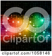 Poster, Art Print Of Colorful Disco Light Background