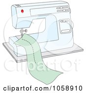 Poster, Art Print Of Sewing Machine