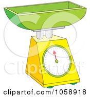 Royalty Free Vector Clip Art Illustration Of A Scale