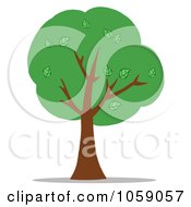 Poster, Art Print Of Green Tree Logo - 2