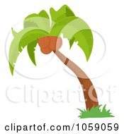 Poster, Art Print Of Palm Tree Logo - 3