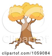 Royalty Free Vector Clip Art Illustration Of A Tree Logo 4