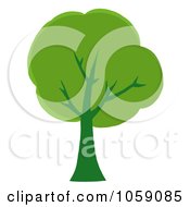 Poster, Art Print Of Green Tree Logo - 3