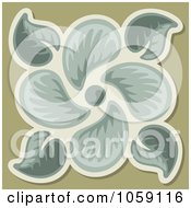 Poster, Art Print Of Leaf Tile Design - 1