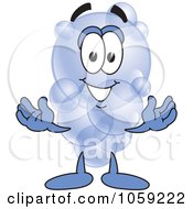 Royalty Free Vector Clip Art Illustration Of A Bubble Character by Toons4Biz