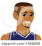 Poster, Art Print Of Male Avatar Wearing A Jersey - 3