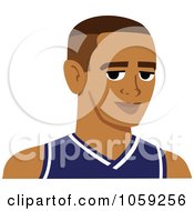 Poster, Art Print Of Male Avatar Wearing A Jersey - 2