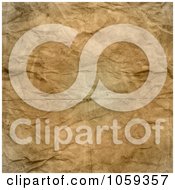Royalty Free CGI Clip Art Illustration Of A Textured Wrinkled Canvas Background