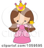 Poster, Art Print Of Cute Princess Girl