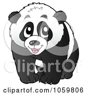 Poster, Art Print Of Happy Panda Bear