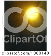 Royalty Free CGI Clip Art Illustration Of A Shining Sun by Mopic