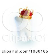 Poster, Art Print Of 3d Crown On A Tooth
