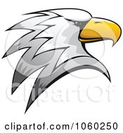 Poster, Art Print Of Eagle Head Logo - 3