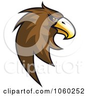 Royalty Free Vector Clip Art Illustration Of An Eagle Head Logo 6