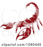 Poster, Art Print Of Red Scorpion Logo