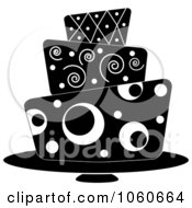 Poster, Art Print Of Funky Three Tiered Cake - 5