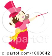 Poster, Art Print Of Magician Girl With A Wand