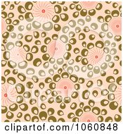 Poster, Art Print Of Abstract Pink And Brown Pattern