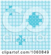 Poster, Art Print Of Abstract Blue Pattern