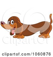 Poster, Art Print Of Cute Dachshund Dog