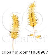 Royalty Free Vector Clip Art Illustration Of A Digital Collage Of Grains 2