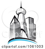 Poster, Art Print Of Skyscraper Logo - 1