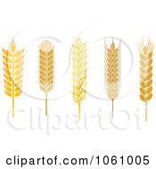 Royalty Free Vector Clip Art Illustration Of A Digital Collage Of Grains 6