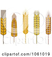 Royalty Free Vector Clip Art Illustration Of A Digital Collage Of Grains 4