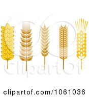 Royalty Free Vector Clip Art Illustration Of A Digital Collage Of Grains 5