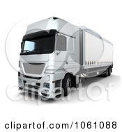 Poster, Art Print Of 3d Euro Truck Big Rig