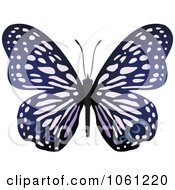 Poster, Art Print Of Purple Butterfly Logo