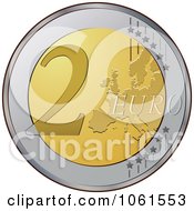 Poster, Art Print Of 3d 2 Euro Coin