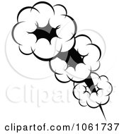 Clipart Comic Explosion Design Element 4 Royalty Free Vector Illustration