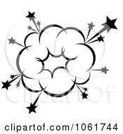 Clipart Comic Explosion Design Element 13 Royalty Free Vector Illustration