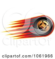 Clipart Fast Race Car Tire 2 Royalty Free Vector Illustration