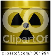 Poster, Art Print Of Close Up Of A 3d Radioactive Nuclear Waste Barrel