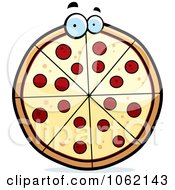 Pepperoni Pizza Character