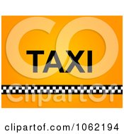 Poster, Art Print Of Taxi Background